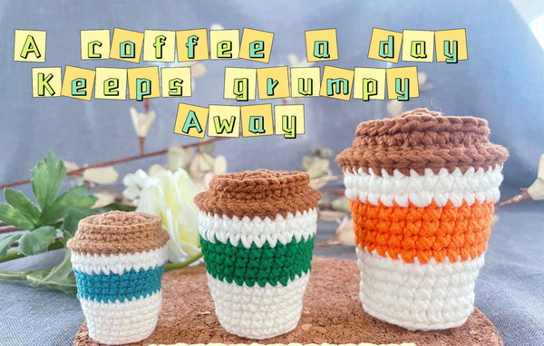 crochet coffee cup pattern